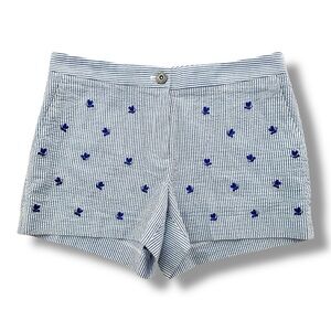 Brooks Brothers | Seersucker Embroidered Shorts (6)